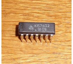 K 157 UD 2 ( = LM 301 = Dual Low Noise Op Amp )